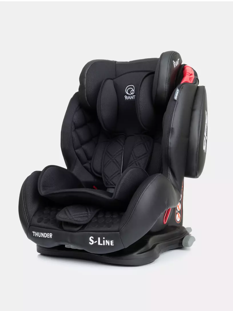 фото Автокресло rant thunder ultra isofix sps цв.черный гр.1/2/3