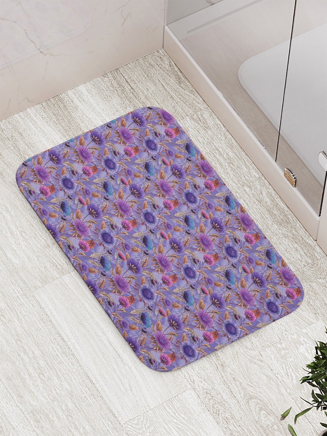 

bath_69614 Коврик противоскользящий для ванной, сауны, бассейна, 77х52 см