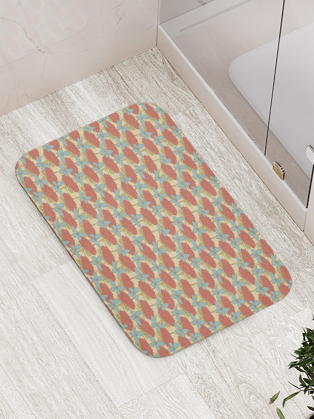 

bath_69609 Коврик противоскользящий для ванной, сауны, бассейна, 77х52 см