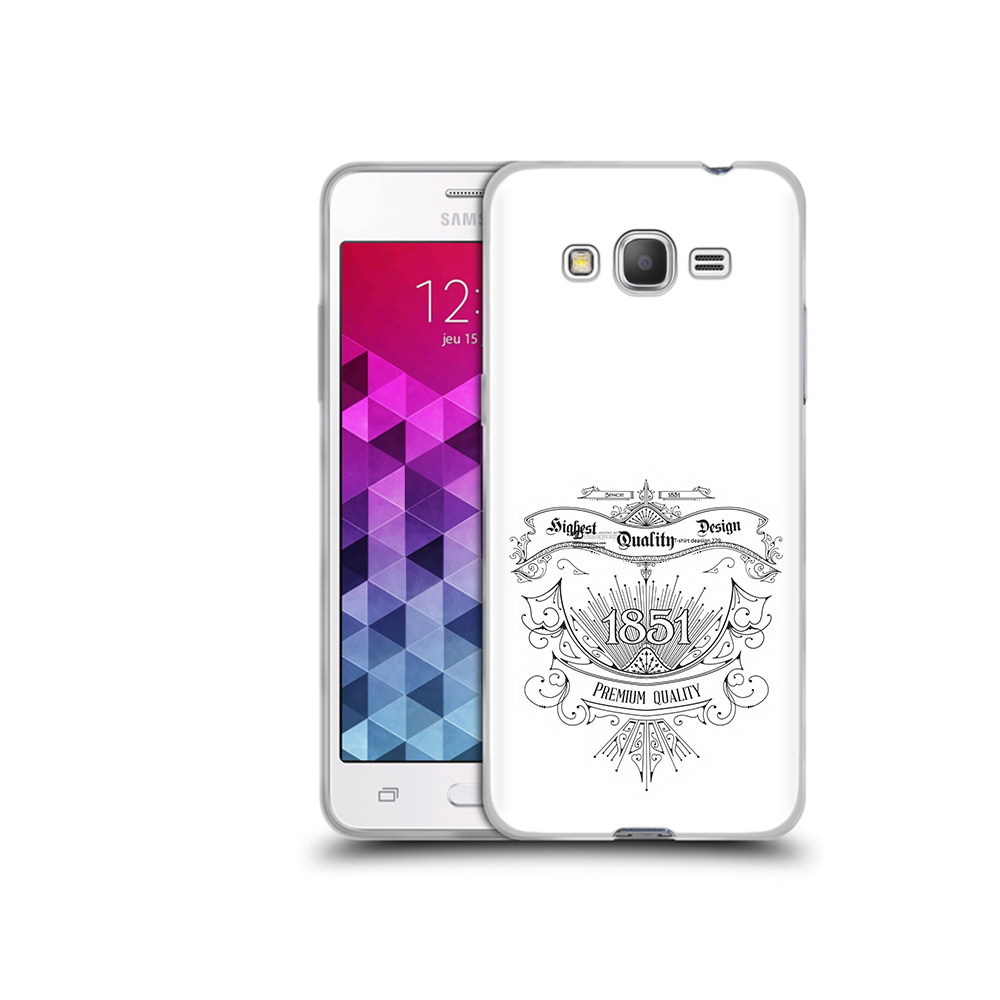 

Чехол MyPads Tocco для Samsung Galaxy Grand Prime логотип 1851 год, Прозрачный, Tocco