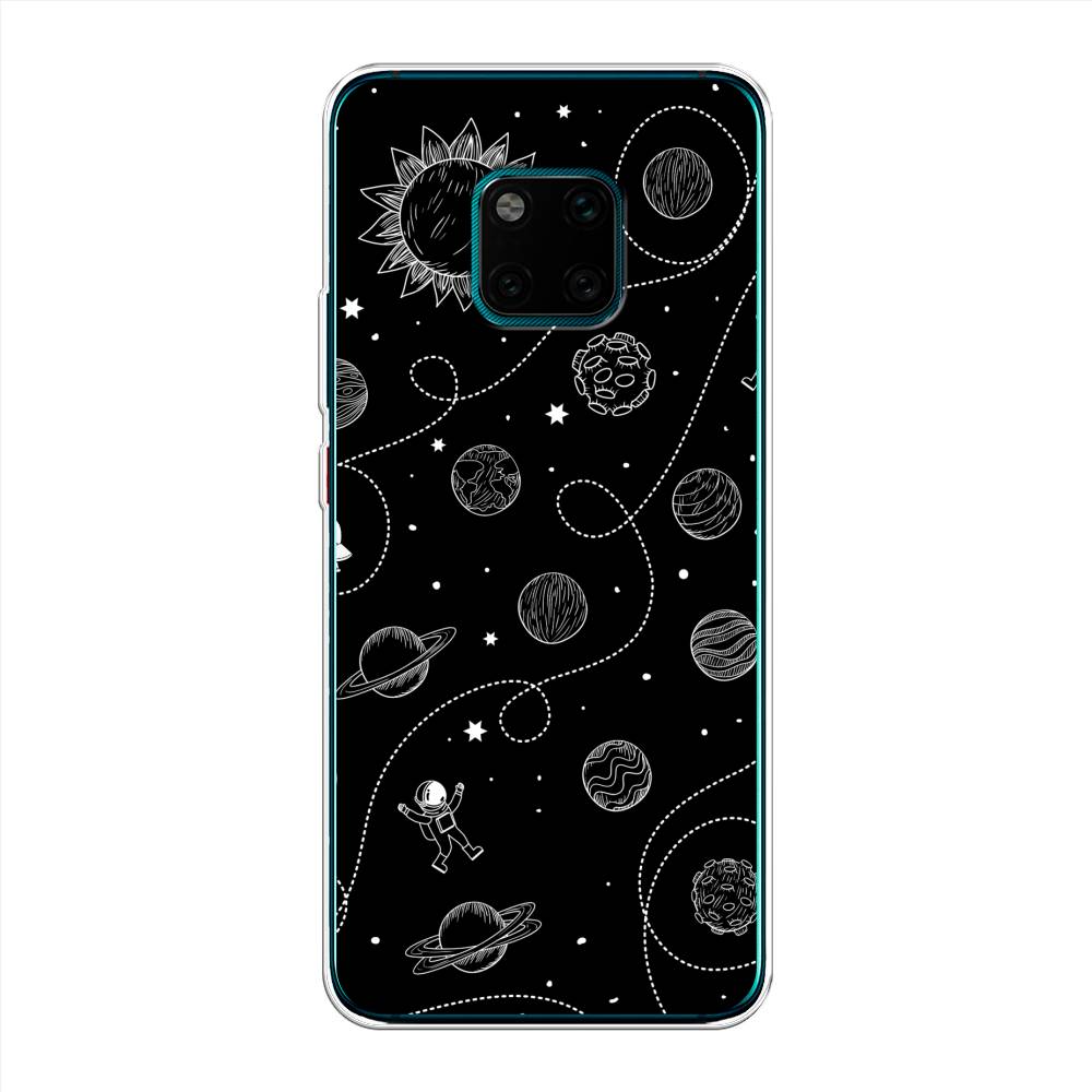 

Чехол Awog на Huawei Mate 20 Pro "В невесомости", Бежевый, 67050-4