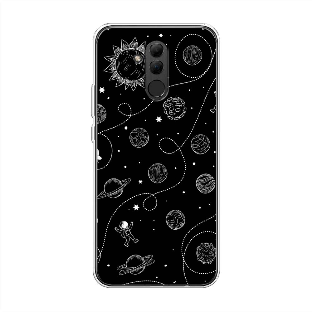 

Чехол Awog на Huawei Mate 20 Lite "В невесомости", Бежевый, 66650-4