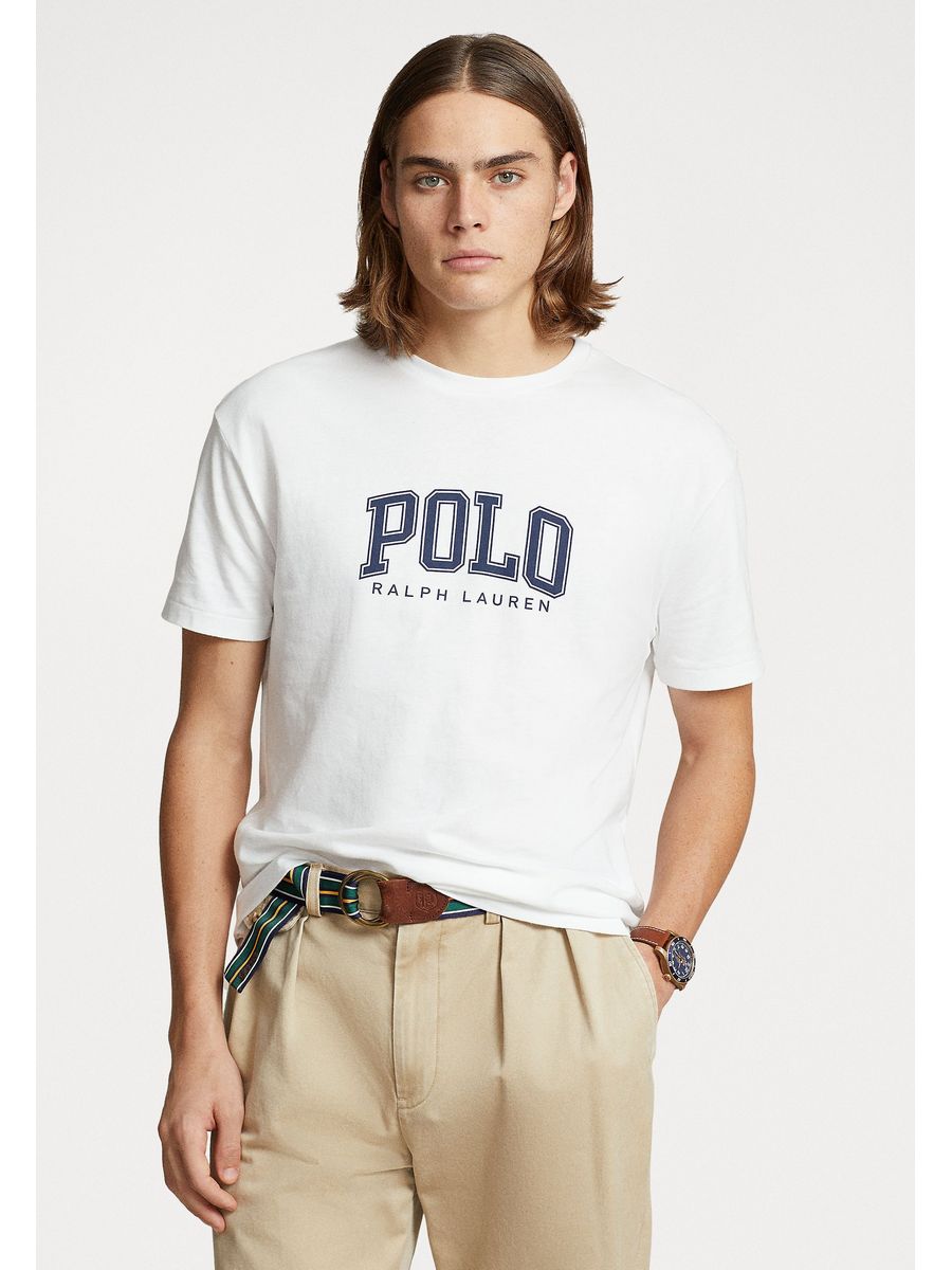 

Футболка мужская Polo Ralph Lauren PO222O0GD белая M, Белый, PO222O0GD