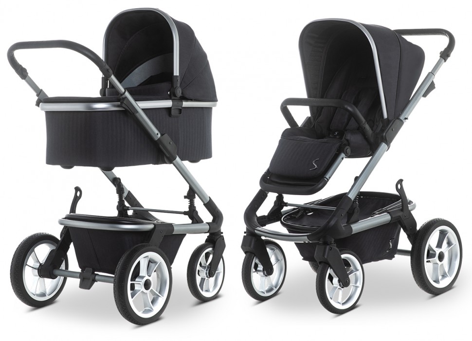 

Универсальная коляска Moon Solitaire (2 в 1) (Black)