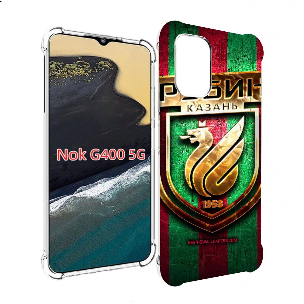 

Чехол MyPads фк рубин казань для Nokia G400 5G, Прозрачный, Tocco