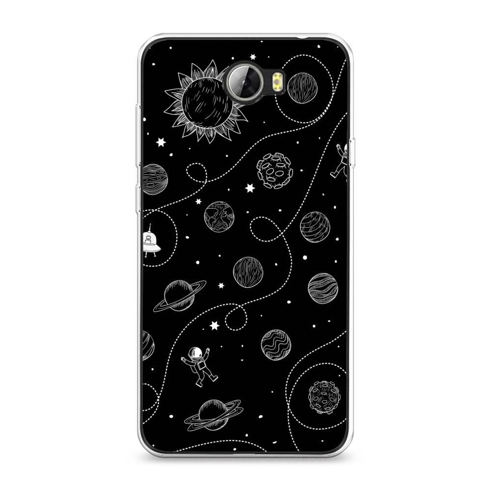 

Чехол Awog на Honor 5A "В невесомости", Бежевый, 60350-4