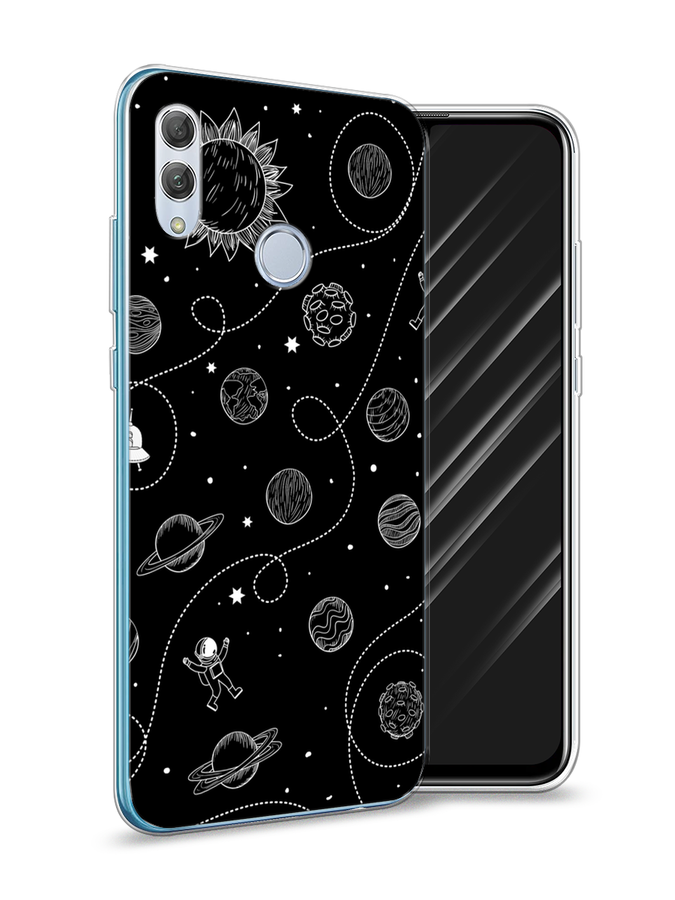 

Чехол Awog на Honor 10 Lite "В невесомости", Бежевый, 67550-4