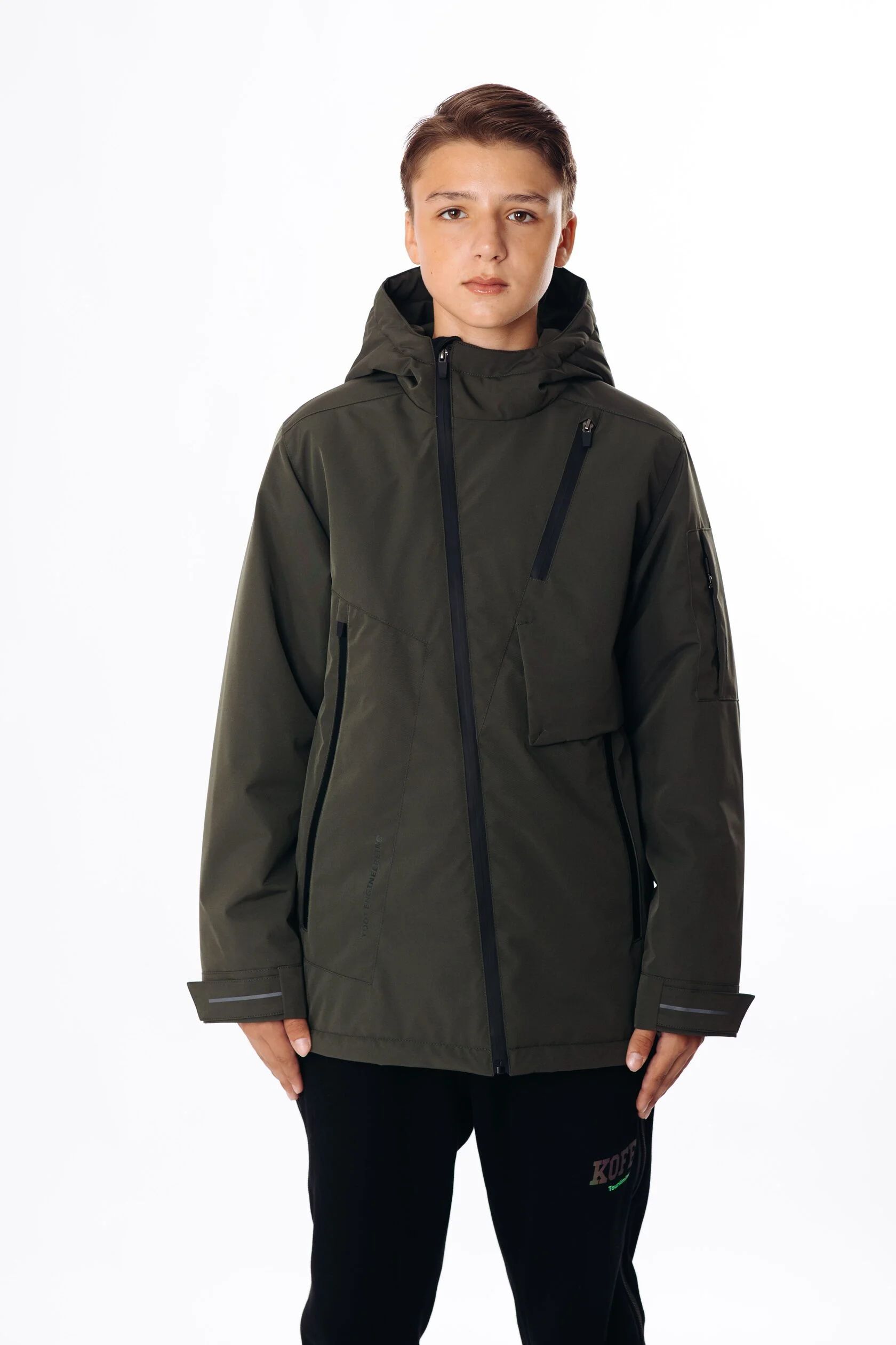 Куртка детская Yoot 6685 хаки, 158