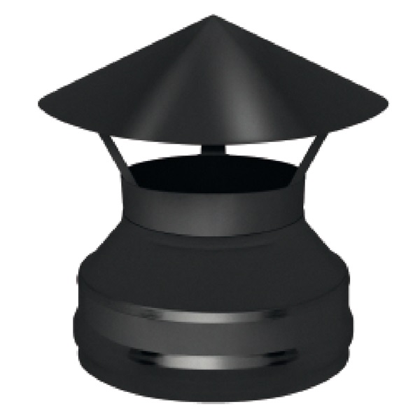 

Оголовок нерж. BLACK (AISI 430/0,5мм) д.200х300 (115х200)