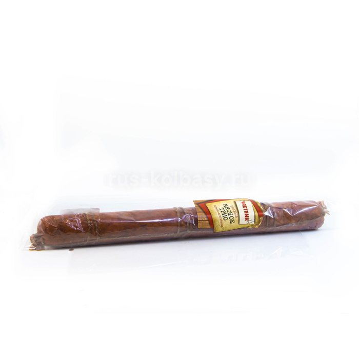 

Колбаса варено-копченая Левый Берег Мясное трио мини 600 г