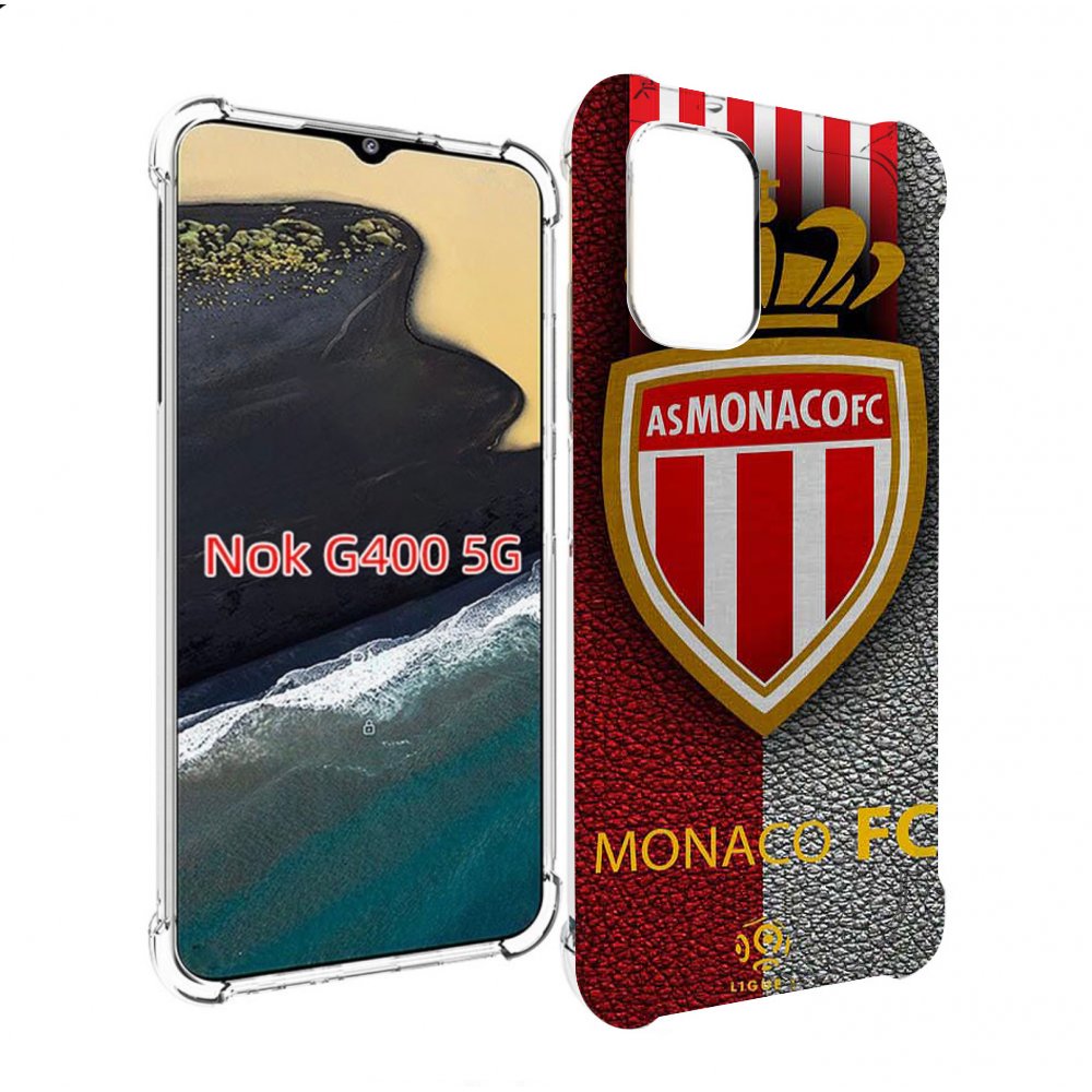 

Чехол MyPads фк монако для Nokia G400 5G, Прозрачный, Tocco