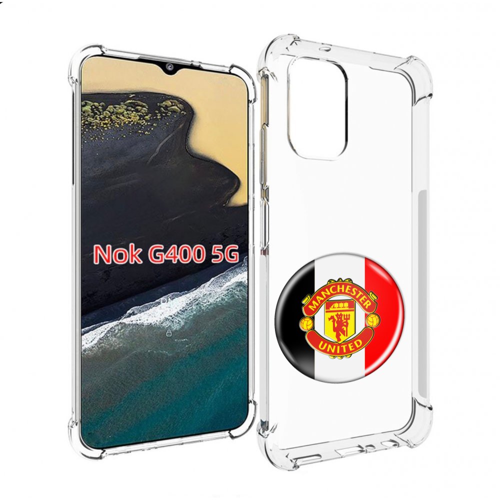 

Чехол MyPads фк манчестер юнаитед мужской для Nokia G400 5G, Прозрачный, Tocco