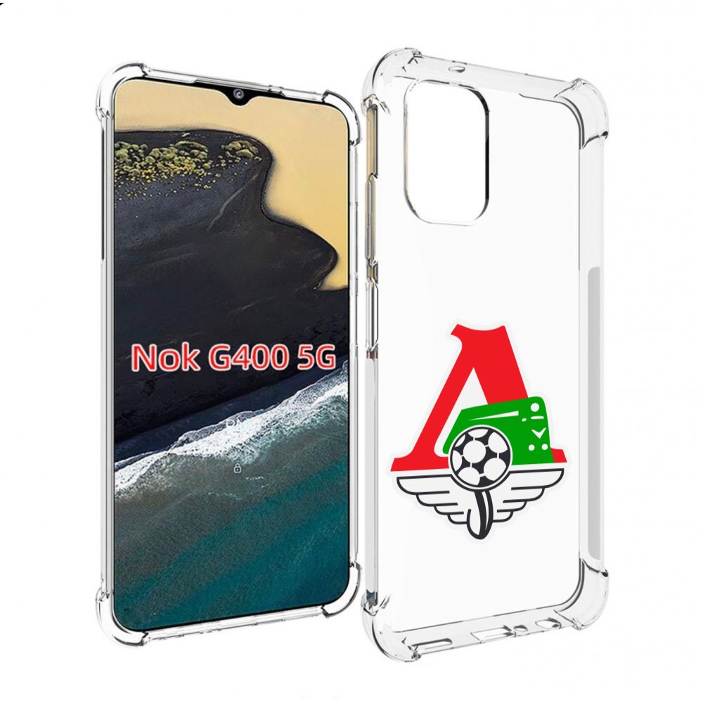 

Чехол MyPads фк локомотив москва мужской для Nokia G400 5G, Прозрачный, Tocco