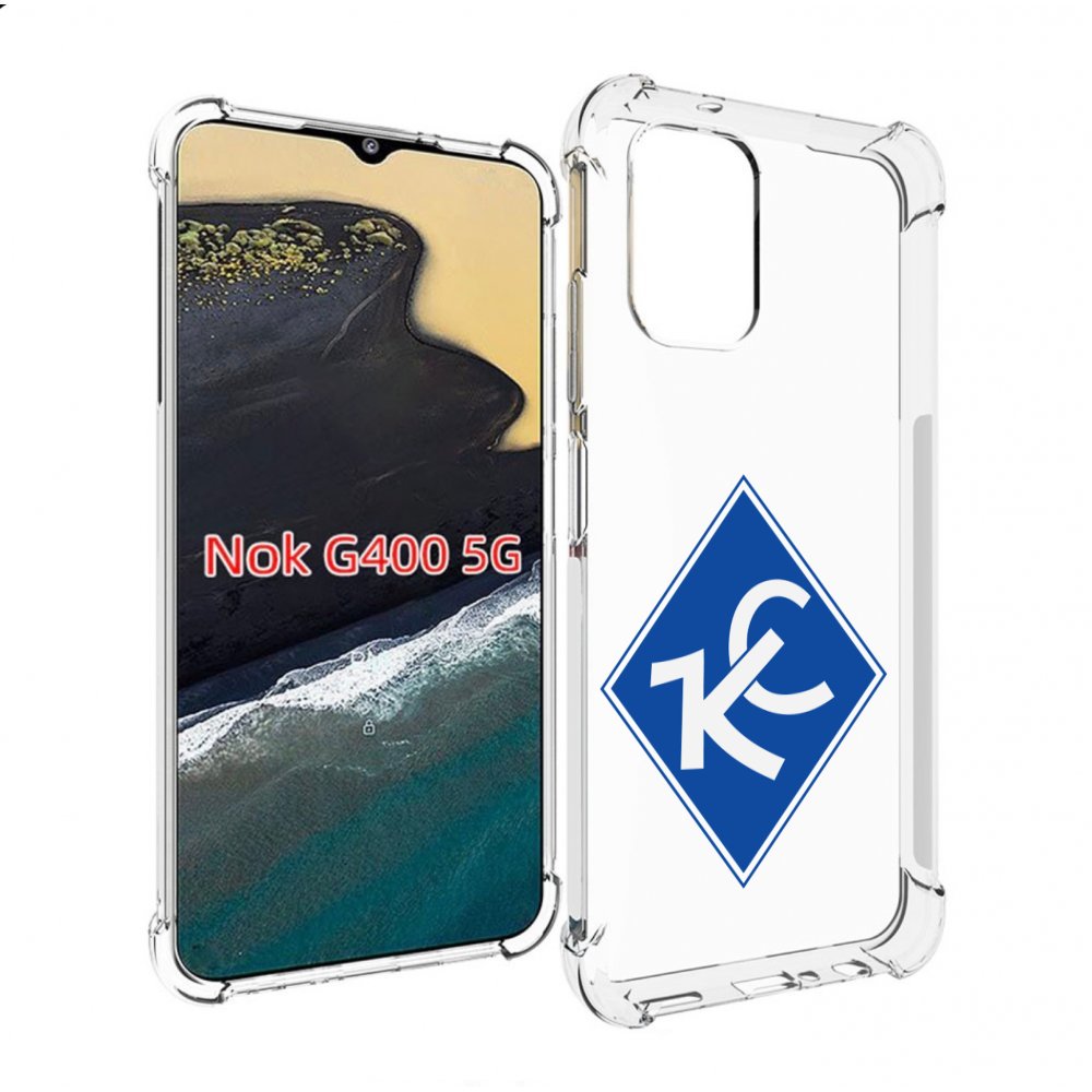 

Чехол MyPads фк крылья советов мужской для Nokia G400 5G, Прозрачный, Tocco
