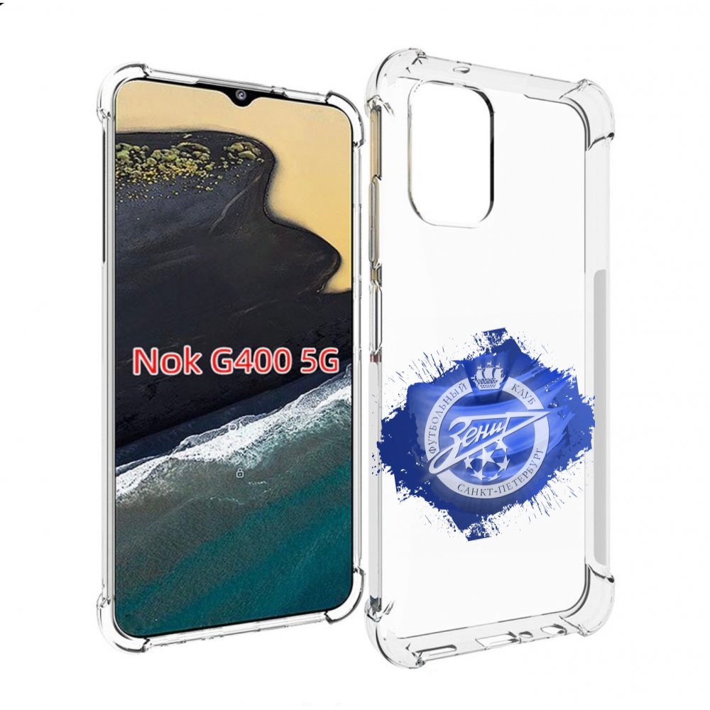 

Чехол MyPads фк зенит 1 мужской для Nokia G400 5G, Прозрачный, Tocco