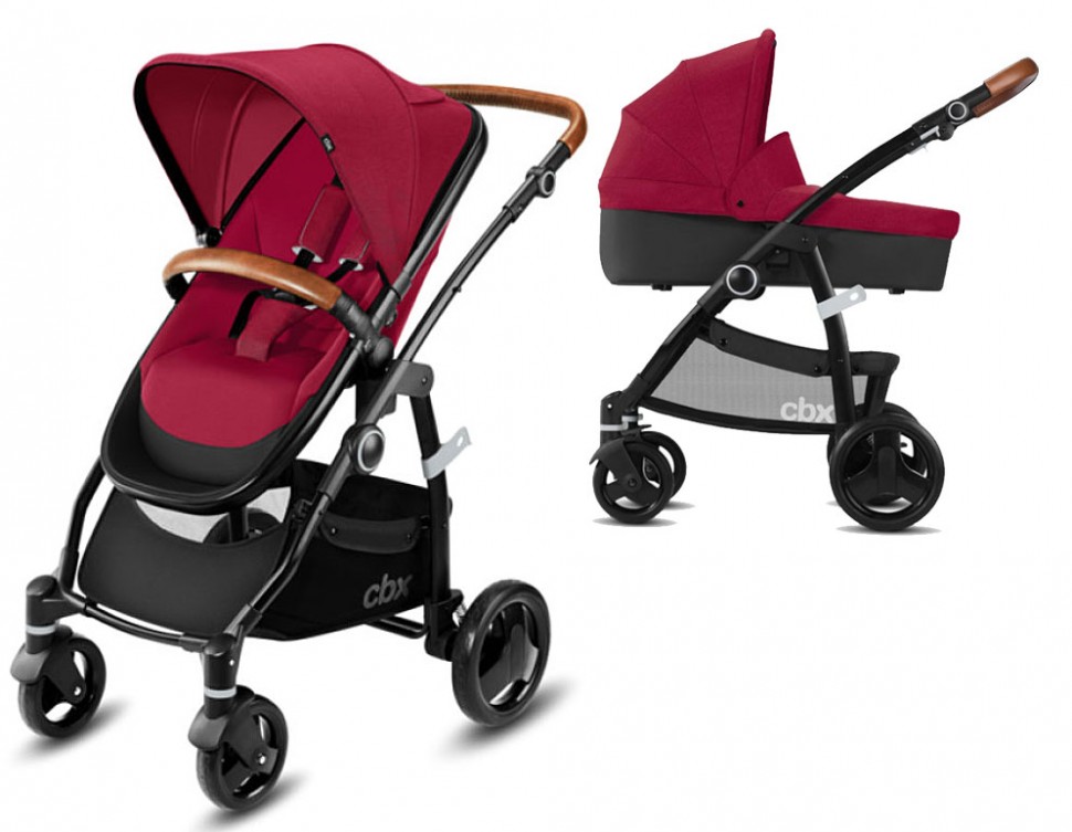 

Коляска 2 в 1 CBX by Cybex Leotie Lux (Crunchy Red)