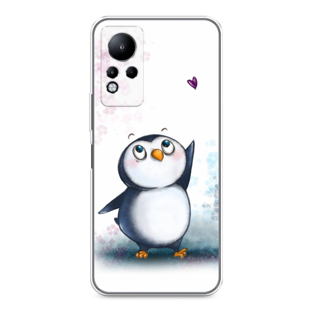 

Чехол Awog на Infinix Note 11 "Пингвин и сердечко", Разноцветный, 3100450-1