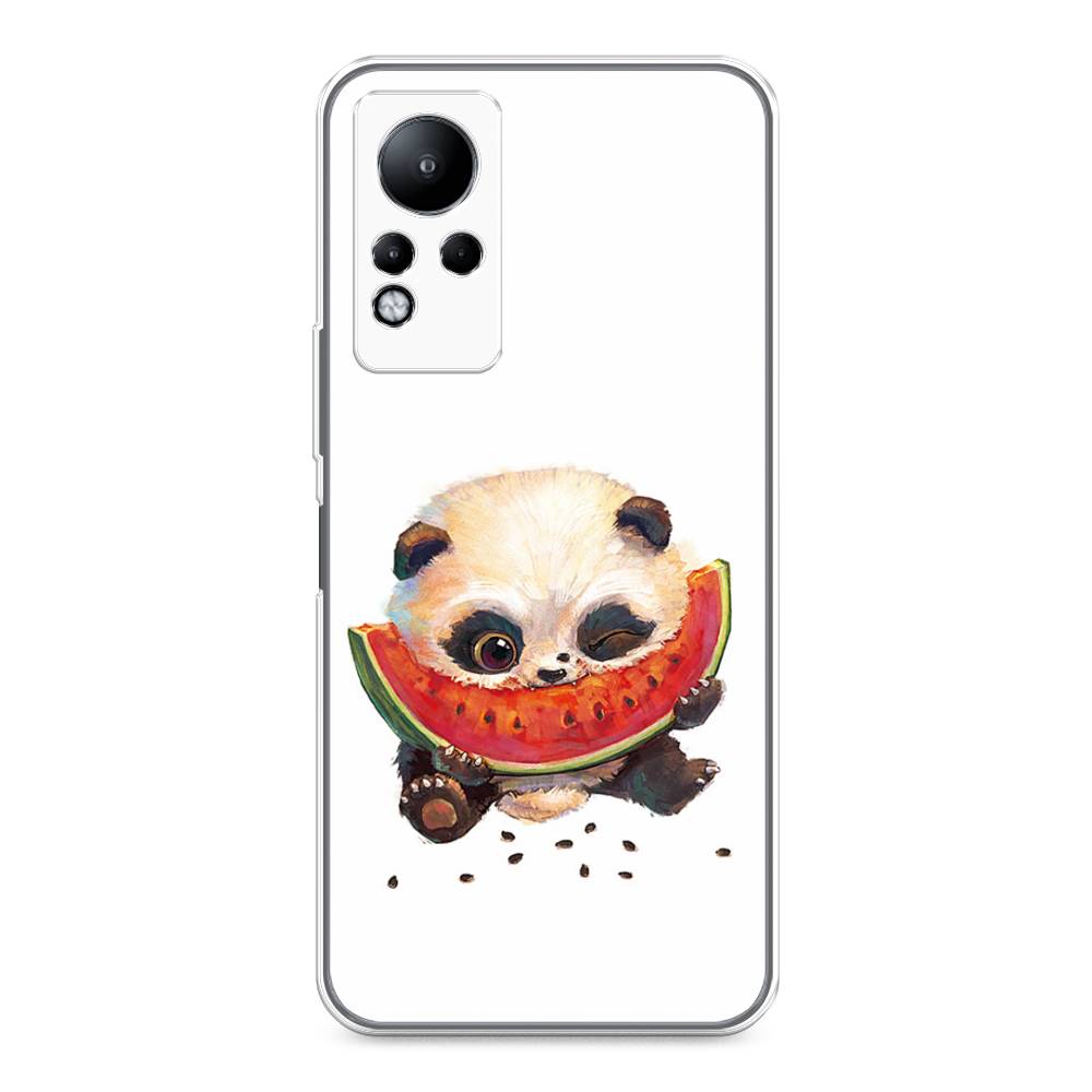 

Чехол Awog на Infinix Note 11 "Малыш панды с арбузом", Разноцветный, 3100450-1