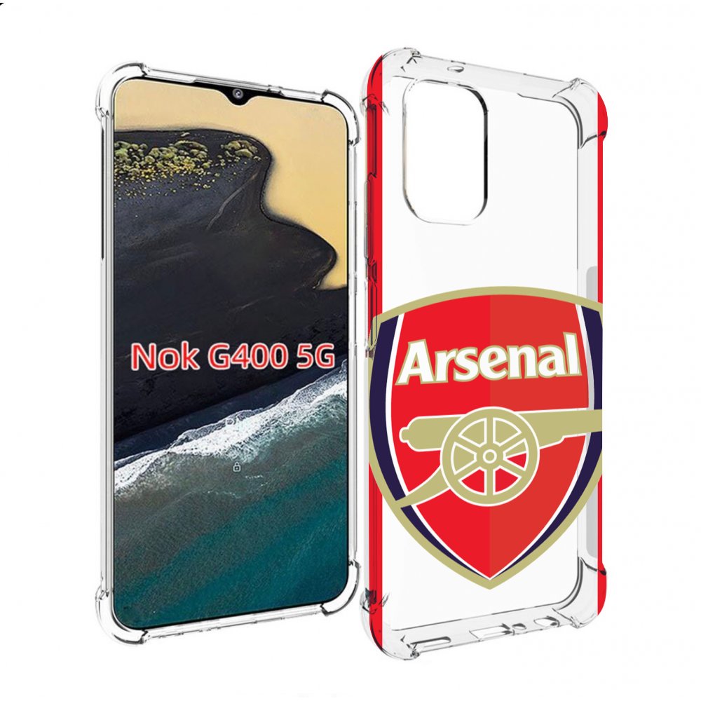 

Чехол MyPads фк арсенал лондон мужской для Nokia G400 5G, Прозрачный, Tocco