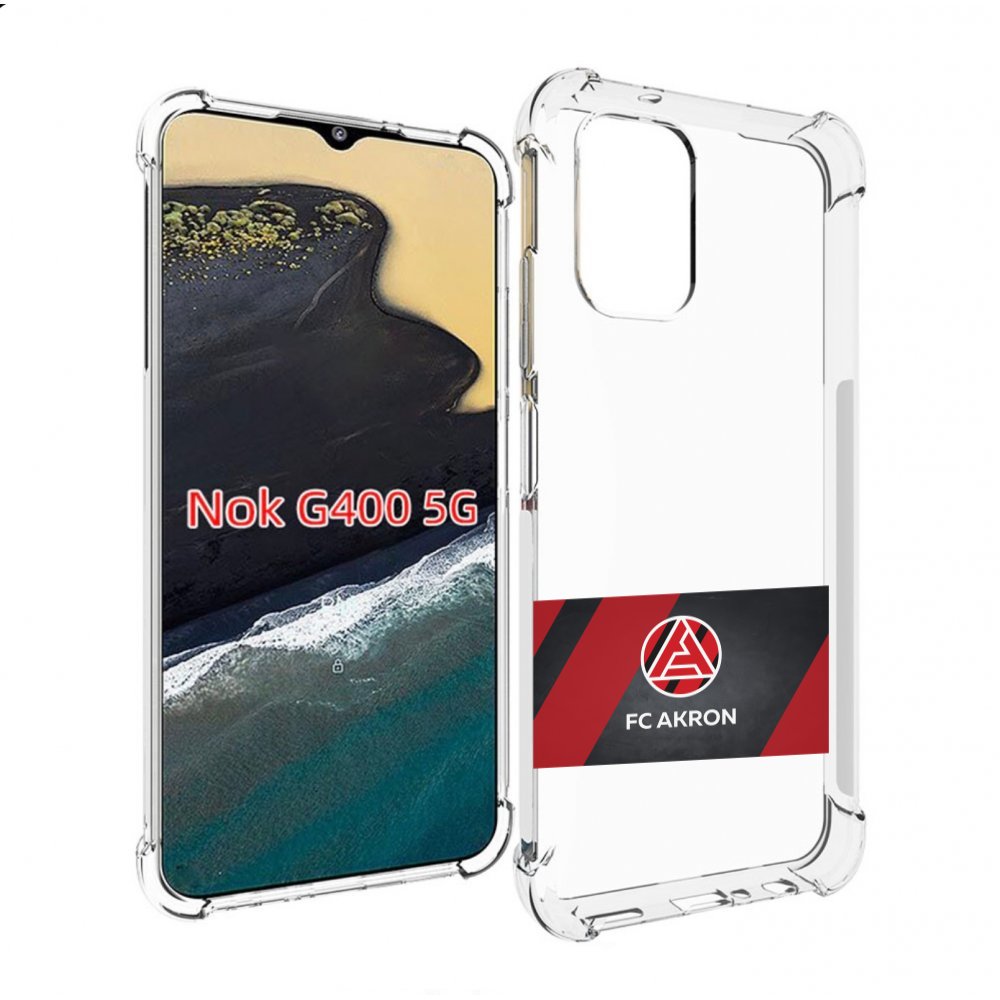 

Чехол MyPads фк акрон тольятти мужской для Nokia G400 5G, Прозрачный, Tocco