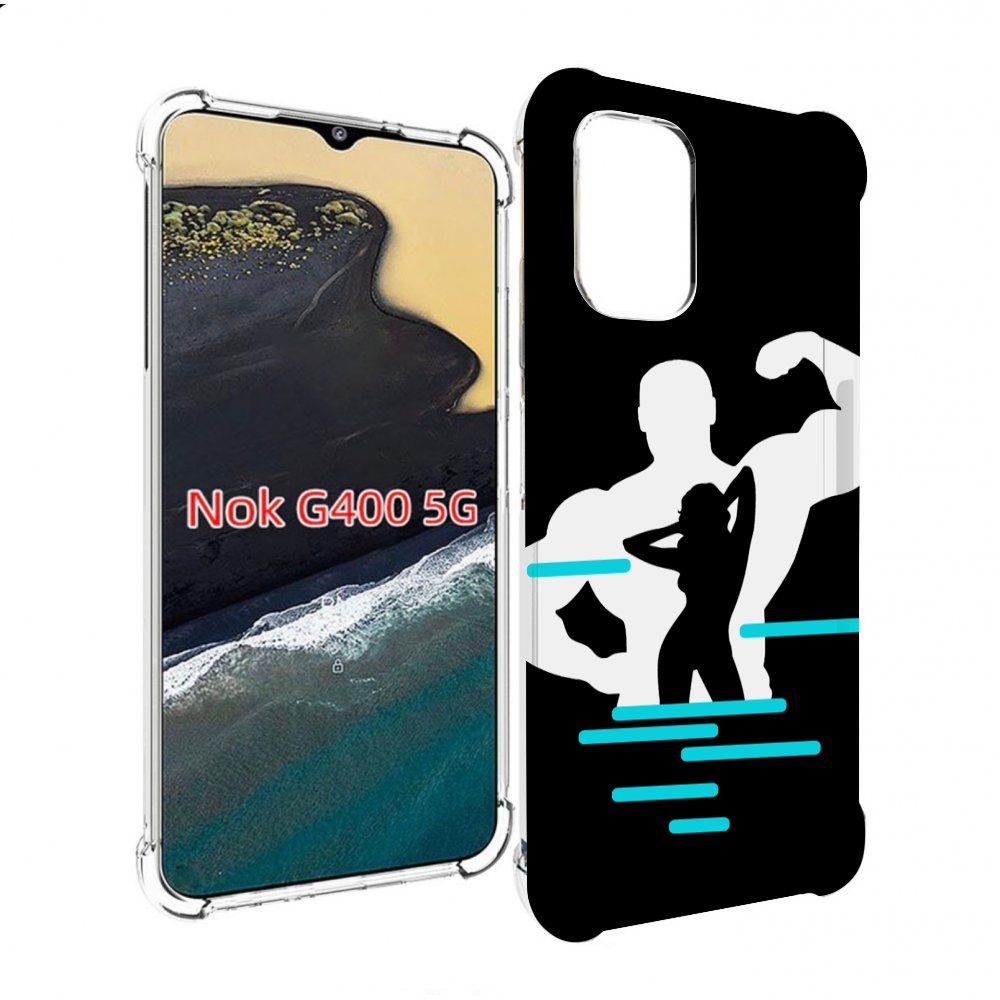 

Чехол MyPads фитнес-тренировка для Nokia G400 5G, Прозрачный, Tocco