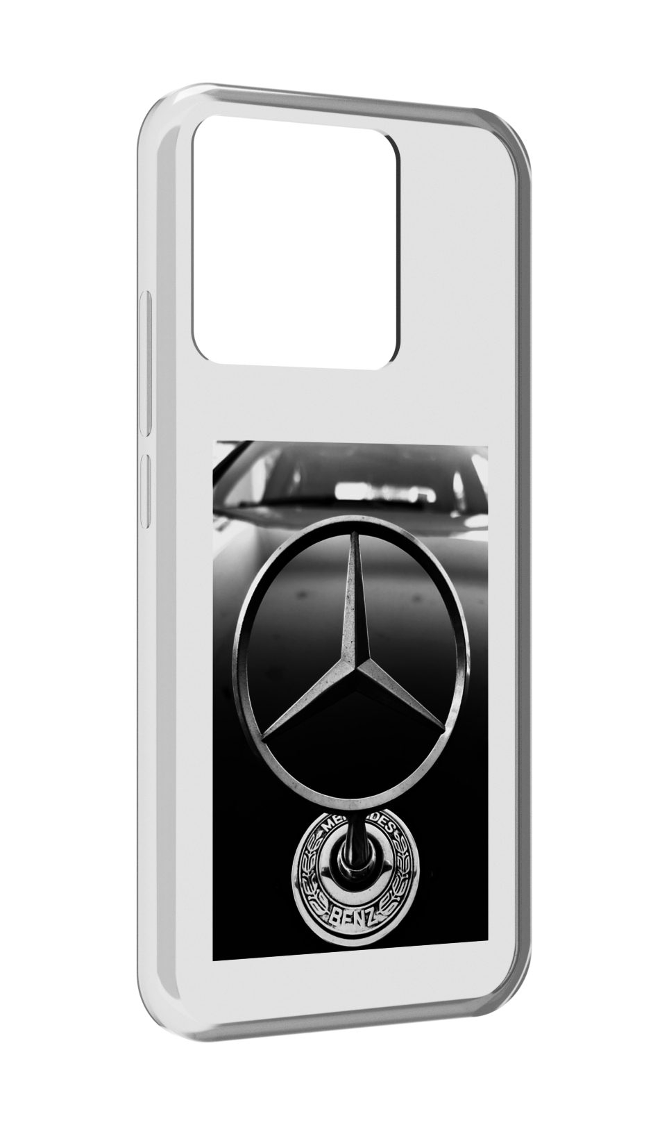 

Чехол MyPads Tocco для Xiaomi Redmi 10A mercedes 6 мужской, Прозрачный, Tocco
