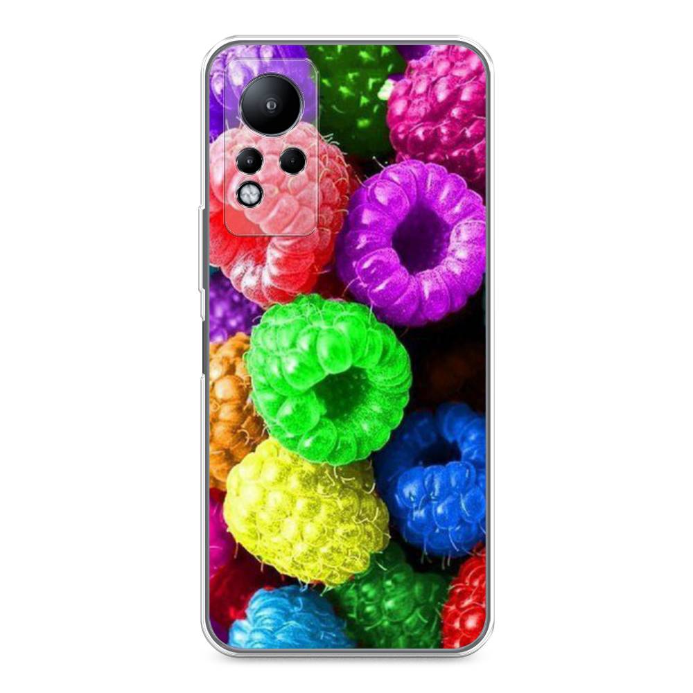 

Чехол Awog на Infinix Note 11 "Разноцветная малина", Разноцветный, 3100450-10