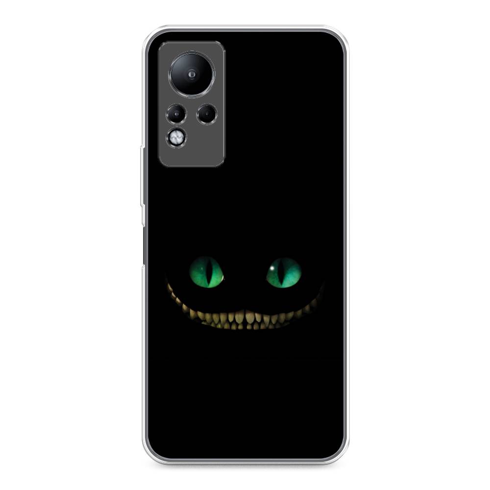 

Чехол Awog на Infinix Note 11 "Зеленоглазый чеширский кот", Разноцветный, 3100450-10