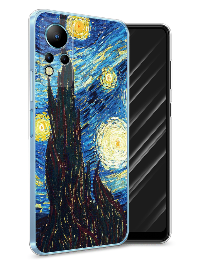 

Чехол Awog на Infinix Note 11 "Ван Гог Звездная ночь", Разноцветный, 3100450-9