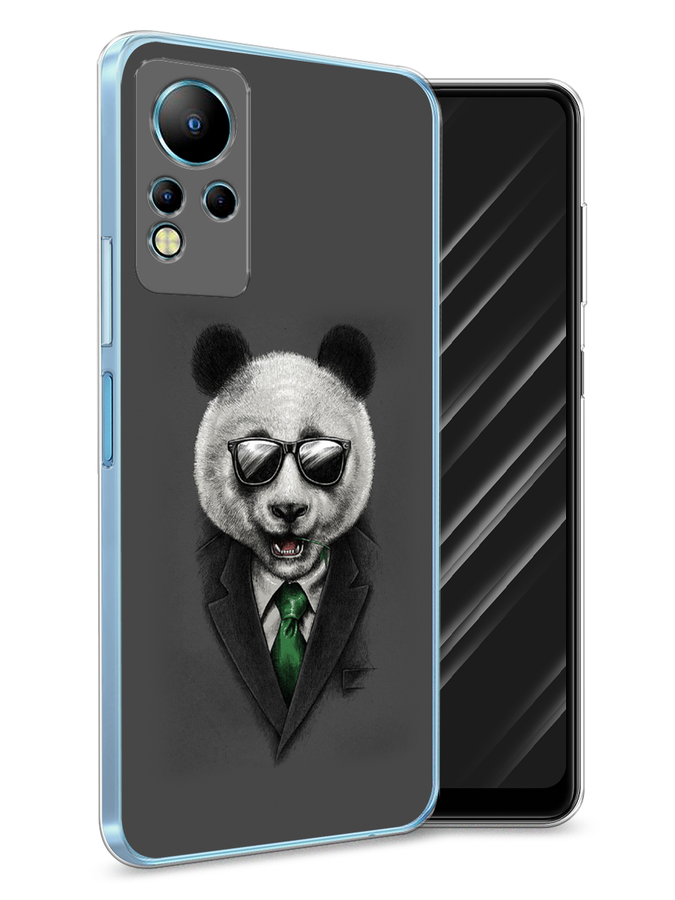 

Чехол Awog на Infinix Note 11 "Деловая панда", Разноцветный, 3100450-10