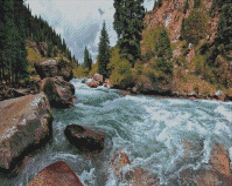 

Алмазная вышивка Painting Diamond «Река»