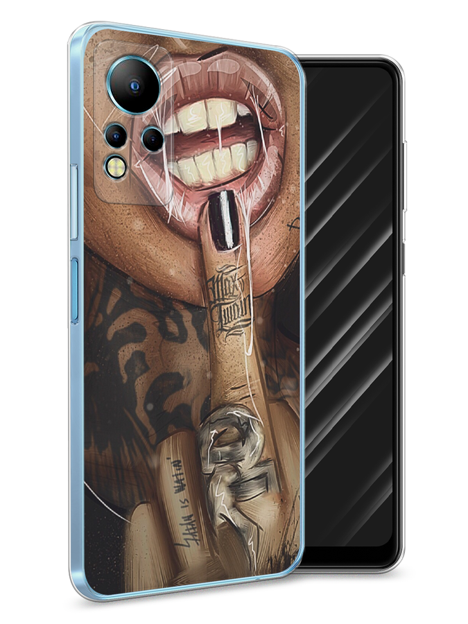

Чехол Awog на Infinix Note 11 "Девушка с татуировками", Разноцветный, 3100450-9