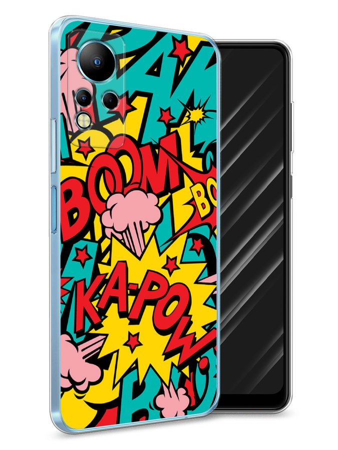 

Чехол Awog на Infinix Note 11 "Постер pop art", Разноцветный, 3100450-9