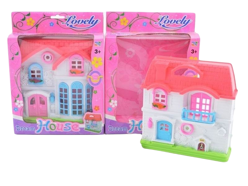 

Дом для кукол Dream House с аксессуарами, Разноцветный