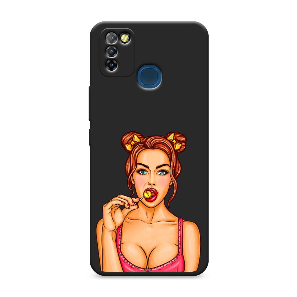 

Чехол Awog на Infinix HOT 10 Lite "Вкусный леденец", Разноцветный