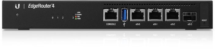 фото Маршрутизатор ubiquiti edgerouter 4 er-4-eu er-4-eu black