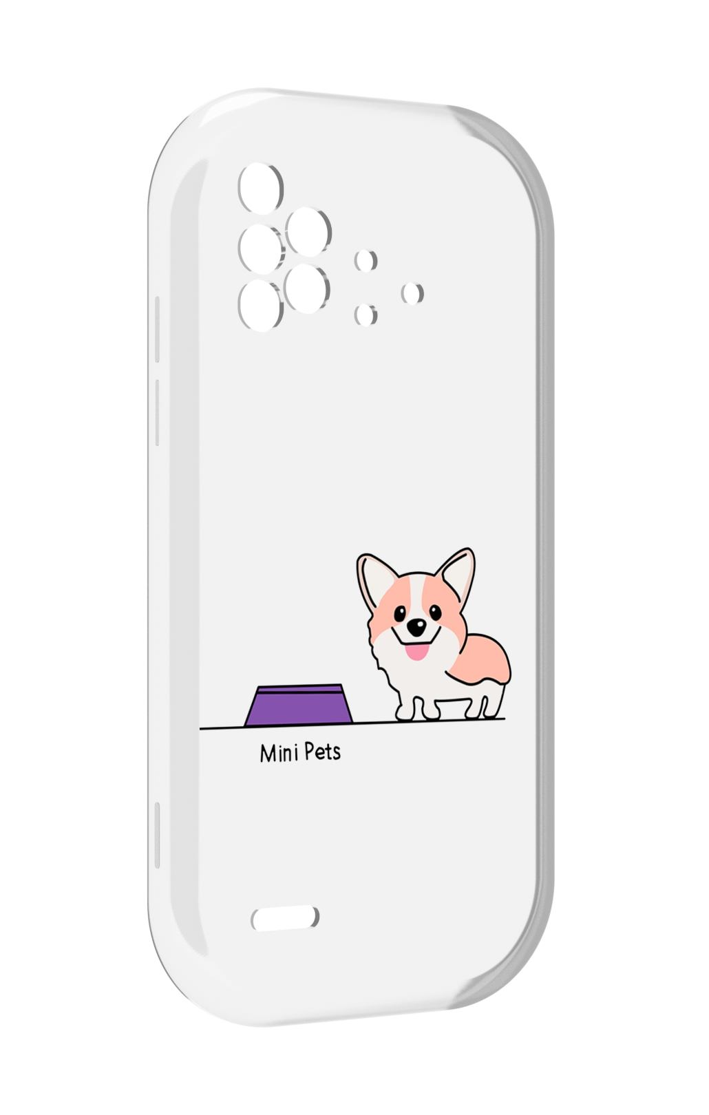 

Чехол MyPads мини-питомец детский для UMIDIGI Bison X10 / X10 Pro, Прозрачный, Tocco