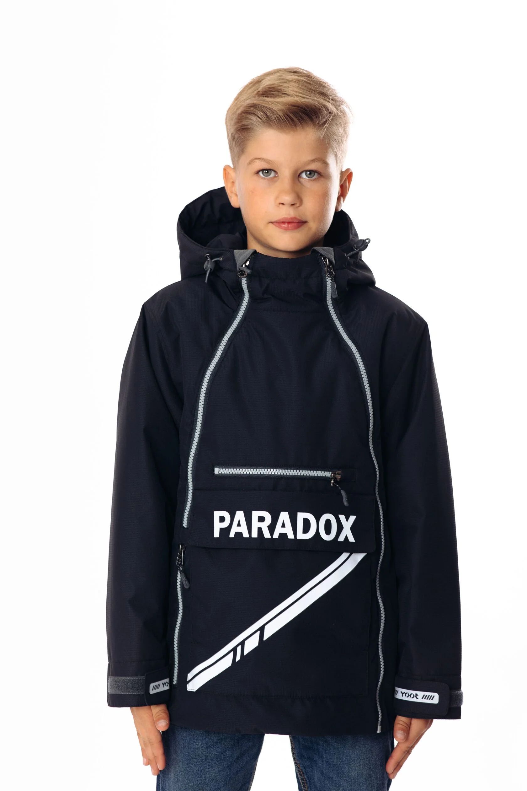 Куртка детская Yoot 2504 черный, 146