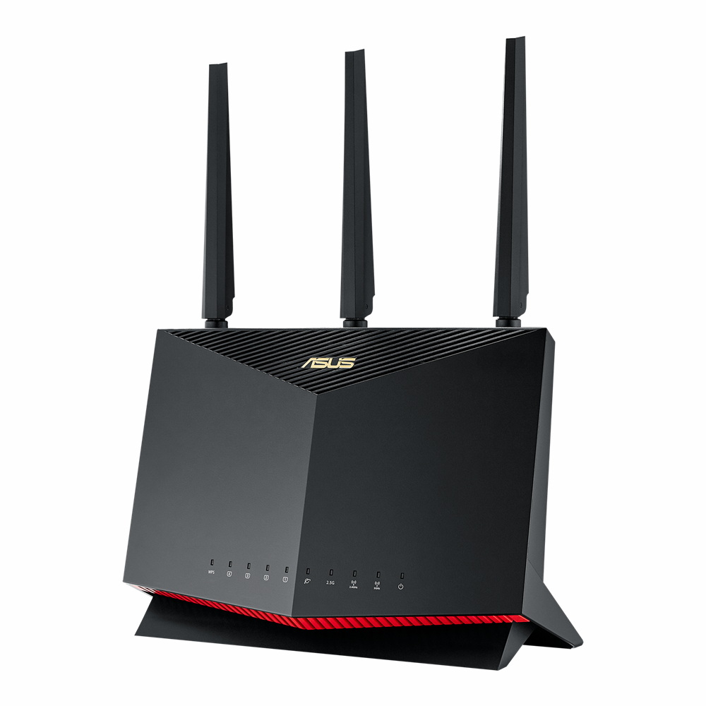 фото Wi-fi роутер asus rt-ax86u black