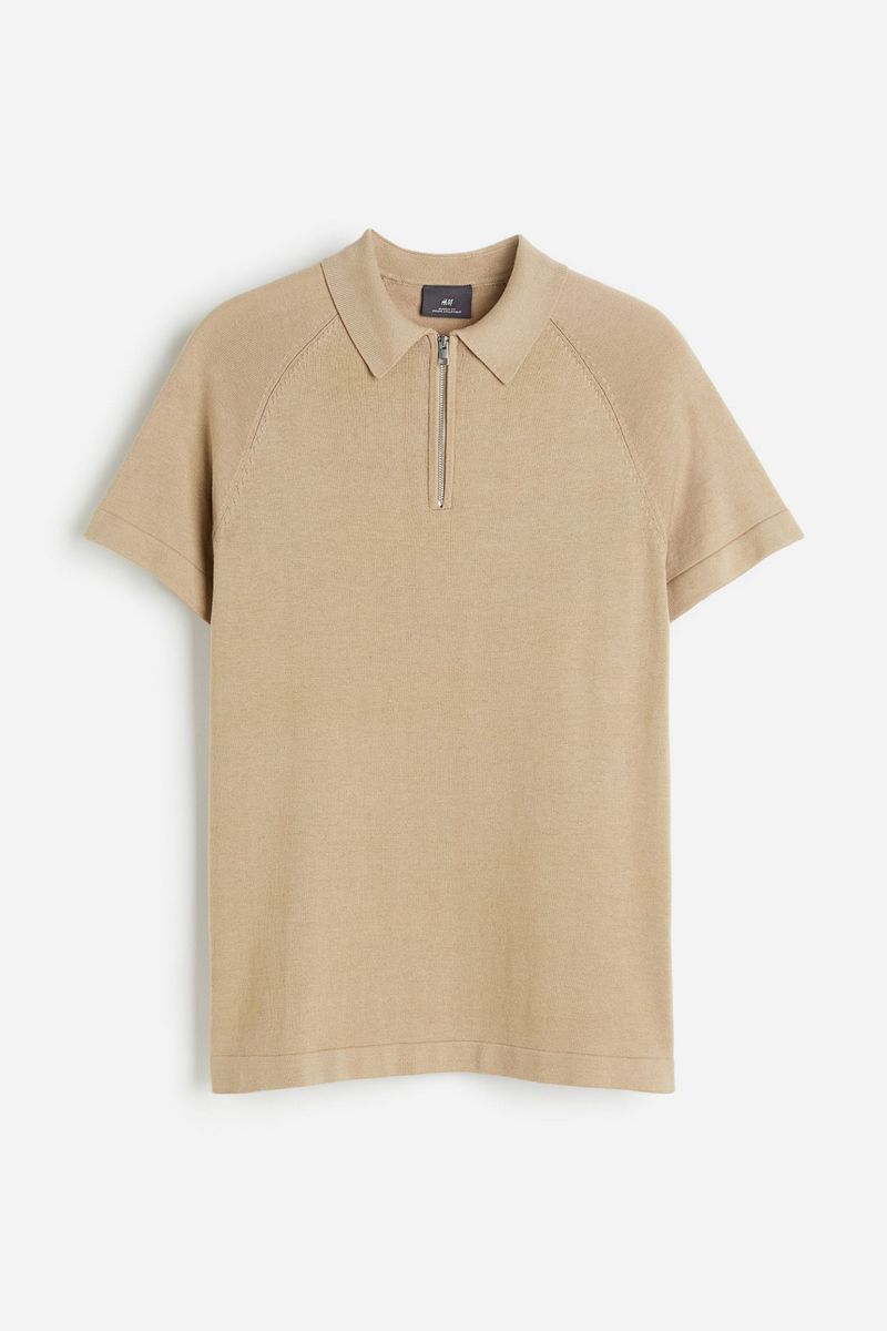 

Футболка мужская H&M 0957102 бежевая 3XL, Бежевый, 0957102