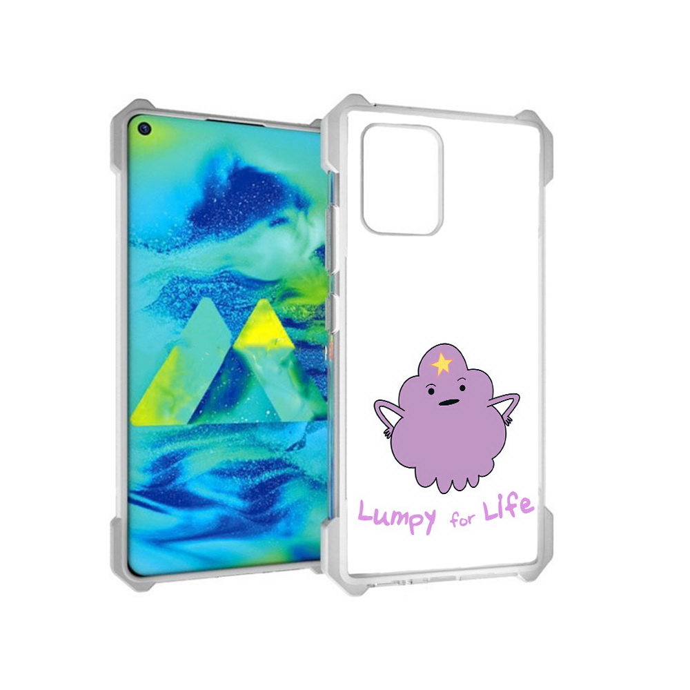 

Чехол MyPads Tocco для Samsung Galaxy S10 Lite Принцесса пупырчатого королевства, Прозрачный, Tocco