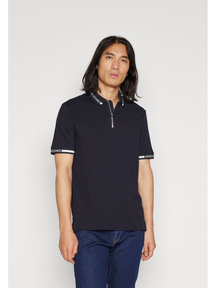 

Футболка мужская Armani Exchange ARC22P038 синяя S, Синий, ARC22P038