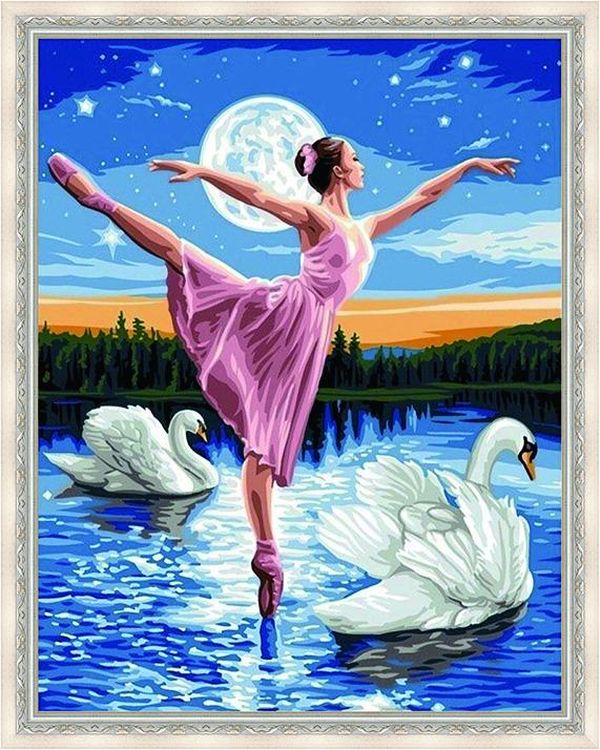 

Алмазная вышивка Painting Diamond «Невесомость балерины»