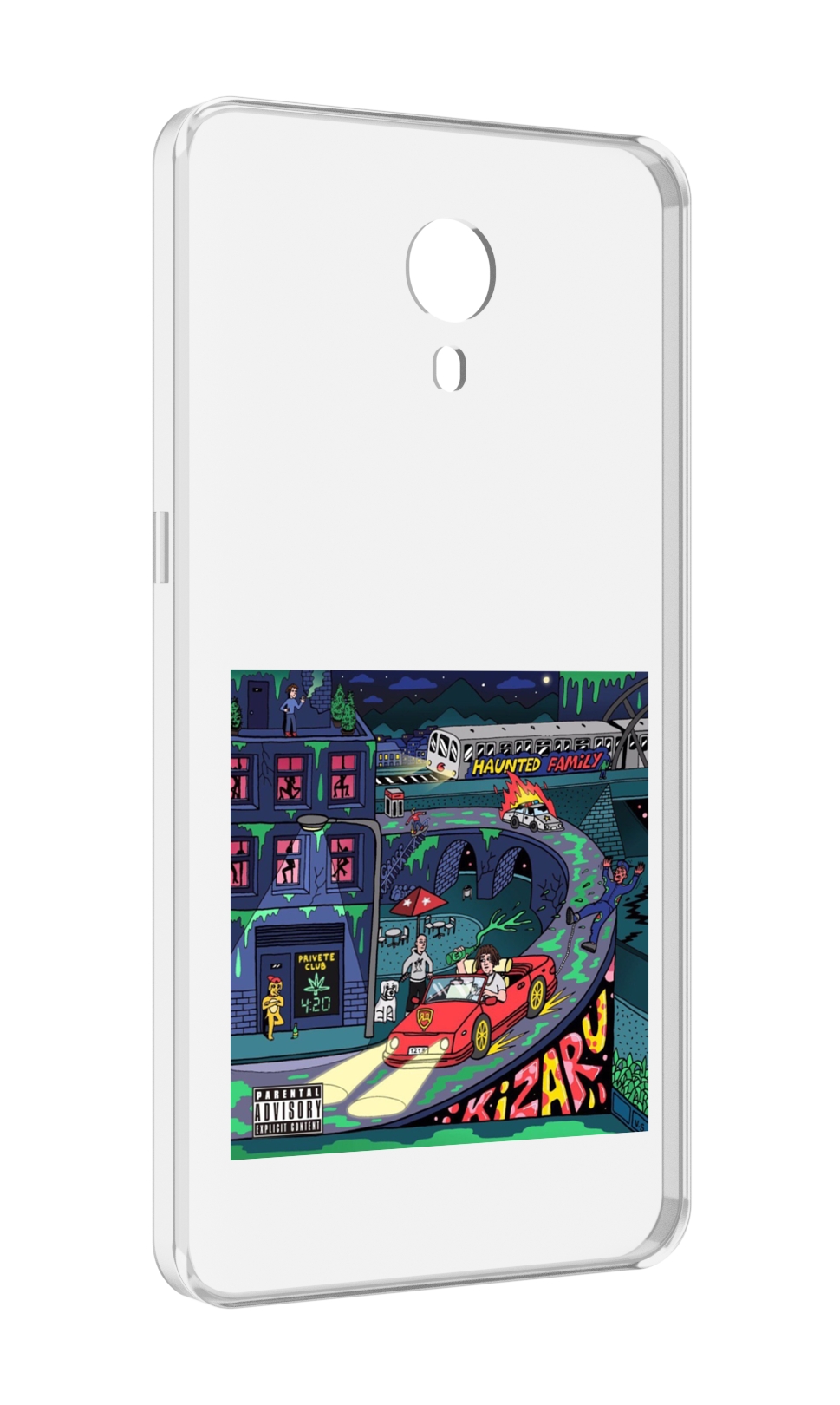 

Чехол MyPads Яд (альбом Kizaru) для Meizu M3 Note, Прозрачный, Tocco