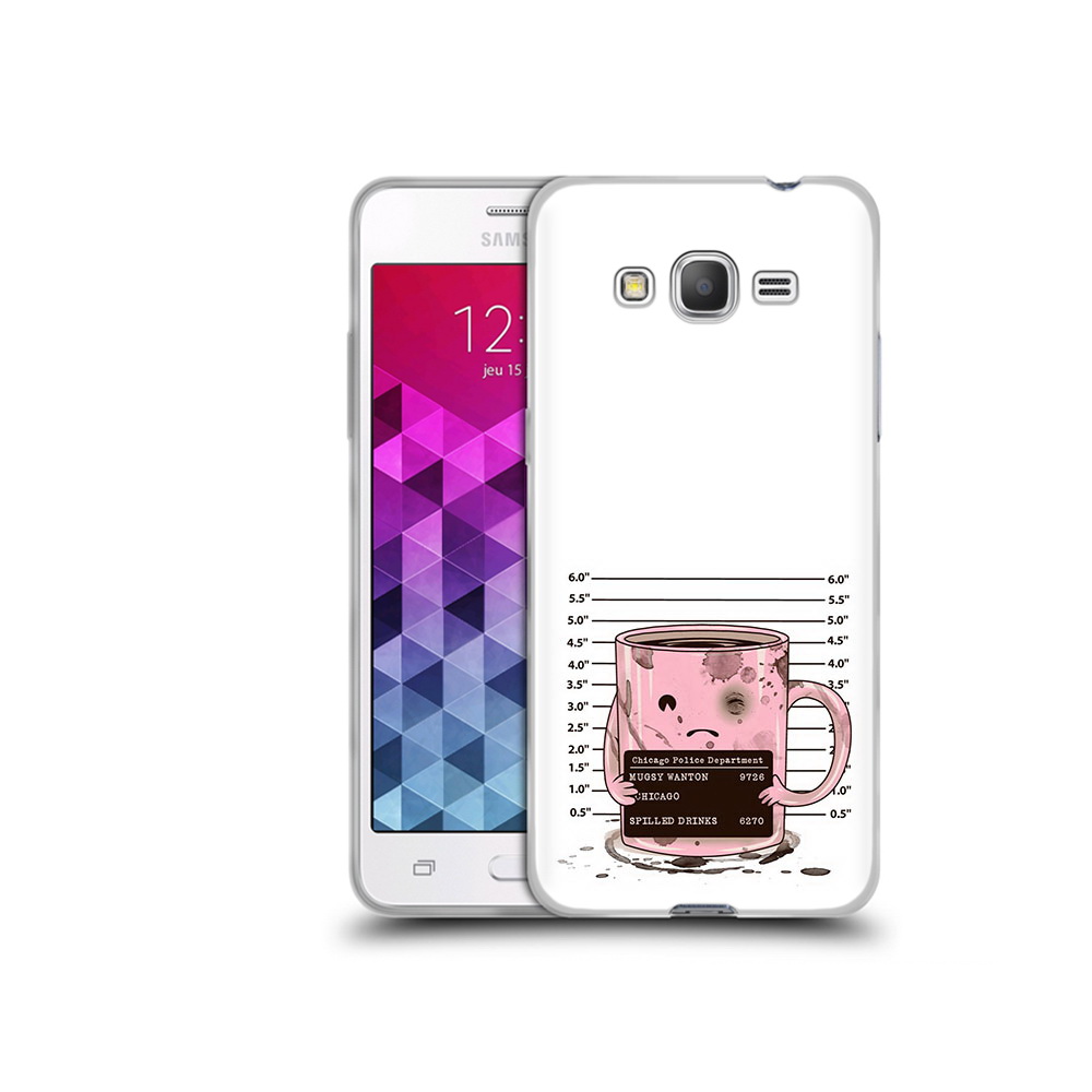 

Чехол MyPads Tocco для Samsung Galaxy Grand Prime кружка, Прозрачный, Tocco
