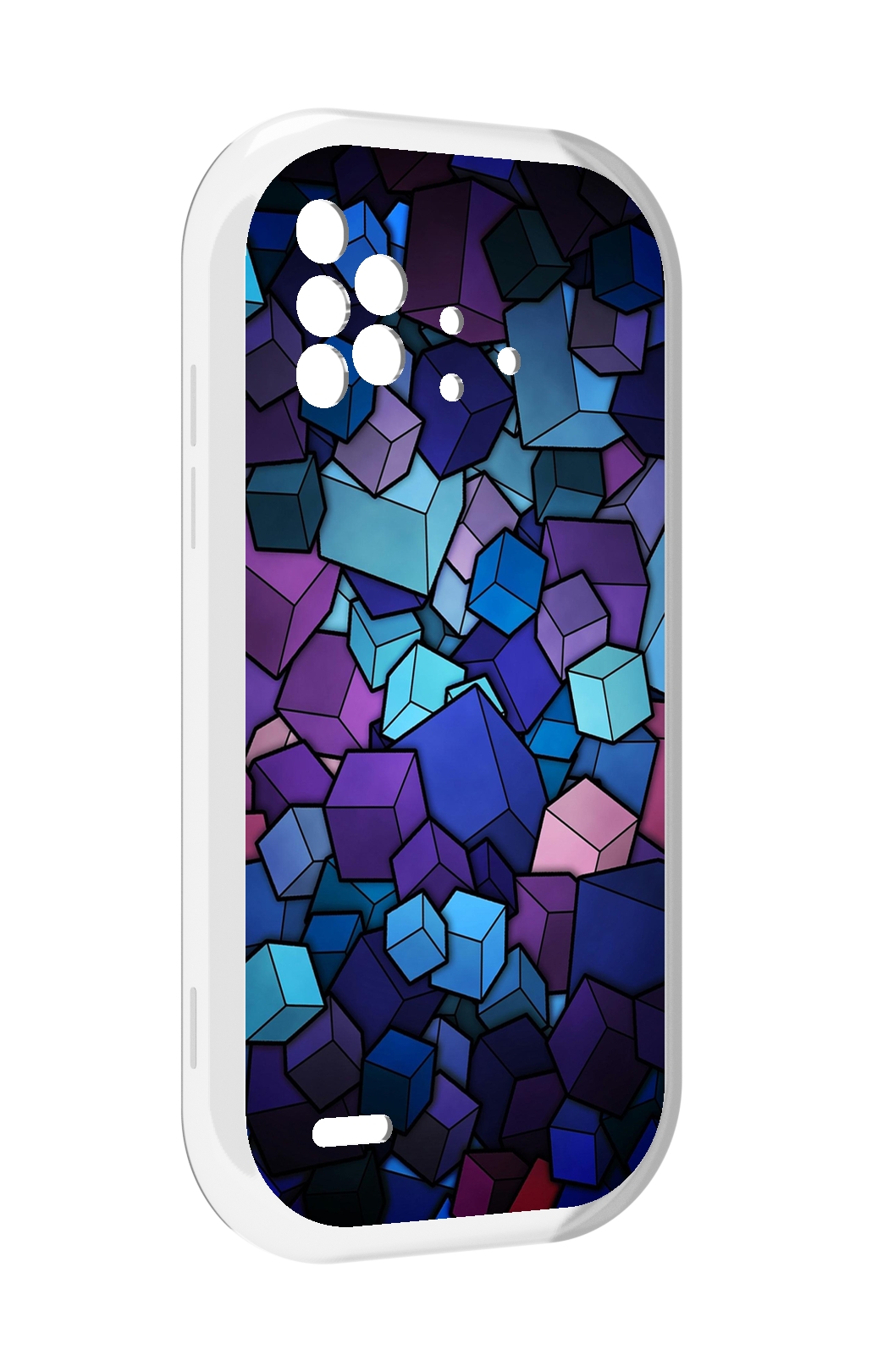 

Чехол MyPads лепестки для UMIDIGI Bison X10 / X10 Pro, Прозрачный, Tocco