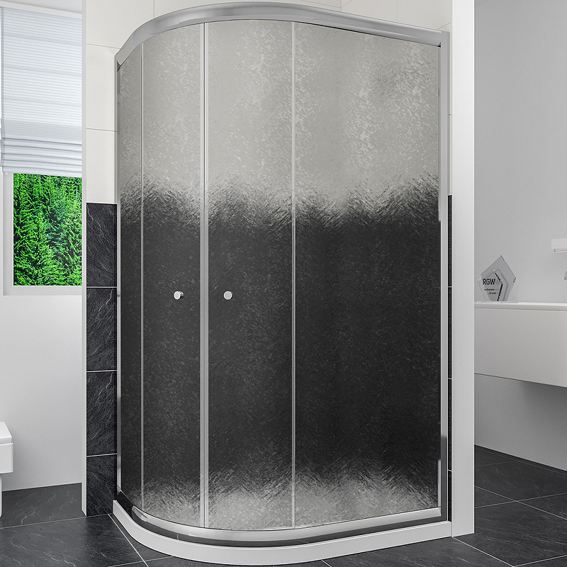 

Душевой уголок RGW Classic CL-61 (965-990)x(765-790)x1850 профиль хром, стекло шиншилла