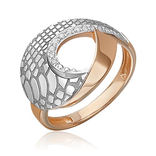 

Кольцо из золота с фианитом р. PLATINA jewelry 01-5716-00-401-1111, 01-5716-00-401-1111