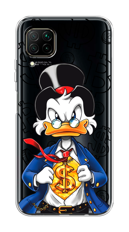 

Чехол на Huawei P40 Lite/Nova 6 SE/Nova 7i "Scrooge Goldman", Черный;белый;синий, 611650-1