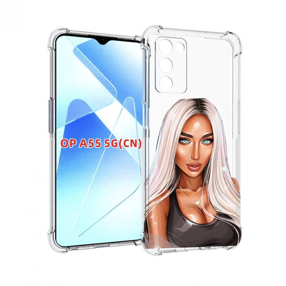 

Чехол MyPads Блондинка женский для Infinix Zero X Neo, Прозрачный, Tocco
